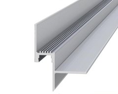Профиль теневого шва с LED для потолка, с рассеивателем 14х20х3000 (LPT14)