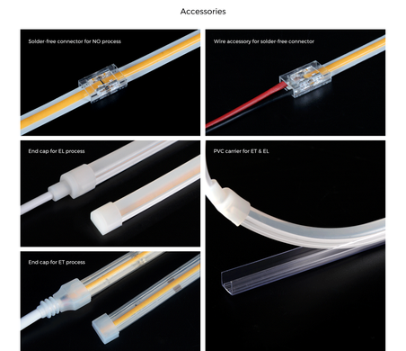 LED стрічка COLORS COB-24V-IP20 10W 1210Lm 3000K 5м (DF8-24V-8mm-V1-WW)