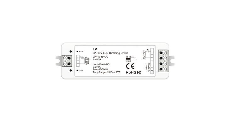 Контролер DEYA 12-48VDC, 8A*1CH, 0/1-10V (LV)