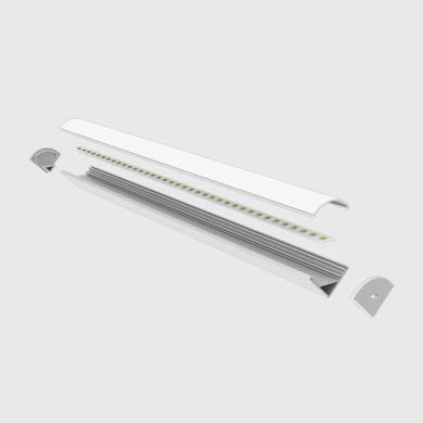 LED-профіль ALUMLED кутовий з розсіювачем 2м (LP1010C1_2)