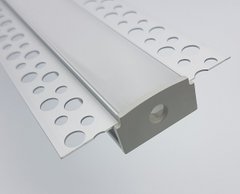 LED-профіль врізний під штукатурку, 3 метра (ЛПШ20_3)