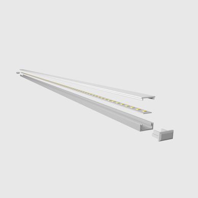 LED-профіль ALUMLED  з розсіювачем 2м (LP1608B1_2)