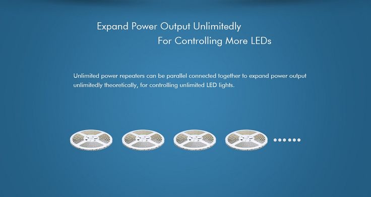 LED-повторювач DEYA 12-24VDC, 15A*1CH (EV1-S)