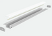 LED-профіль ALUMLED врізний LP6214_2 з розсіювачем, 2 метри