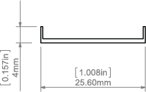 Рассеиватель 3035 матовый, 2 метра (KLUS_B17141M_2)
