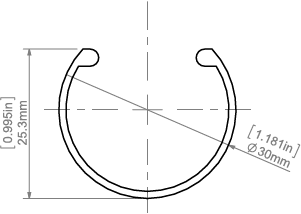 Рассеиватель KLUS JAZ матовый, 2 метра (KLUS_B17162M_2)