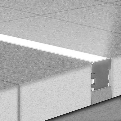 LED-профиль KLUS напольный HR-LINE, 1 метр