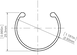Рассеиватель KLUS JAZ матовый, 1 метр (KLUS_B17162M_1)