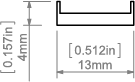 Рассеиватель HS-11 молочный, 2 метра (KLUS_B17208M_2)