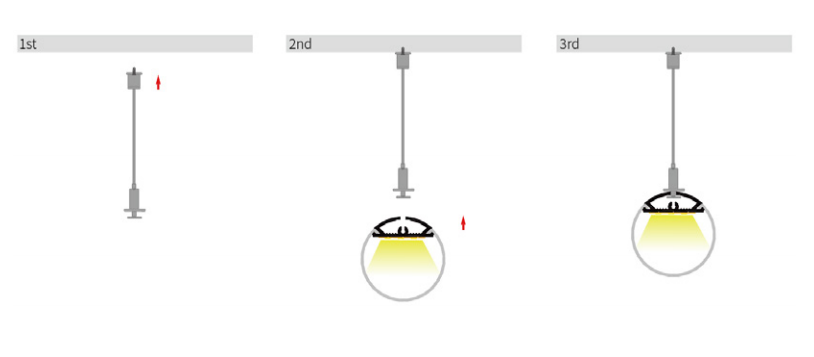 LED-профиль подвесной ALUMLED с рассеивателем, 3 метра (LO30301_3)
