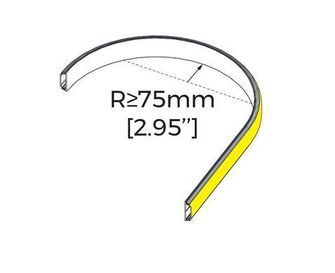 LED-профиль COLORS гибкий, 2.5 метра (BS1805_2,5)