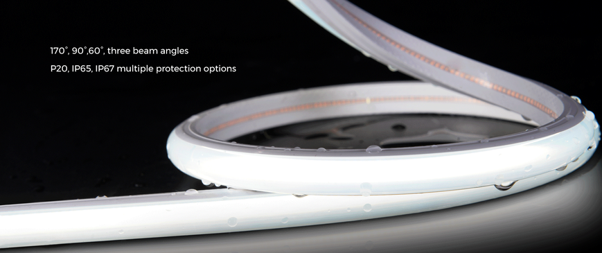 LED лента COLORS COB-24V-IP20 10W 1220Lm 3000K 5м (DF10-24V-8mm-V1-WW)