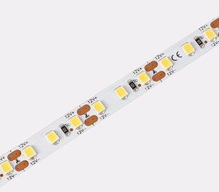 LED стрічка COLORS 120-2835-12V-IP20 8.4W 790Lm 3000K 5м (D8120-12V-8mm-WW)