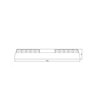 Светильник 40W 24&deg;/38&deg; Osram 5050 3000К/4000К (AL-086-(40W))