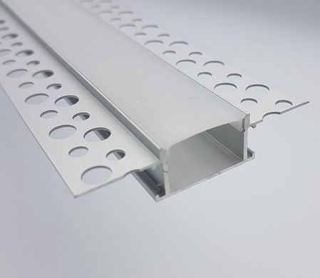LED-профіль врізний під штукатурку, 3 метра (ЛПШ28_3)