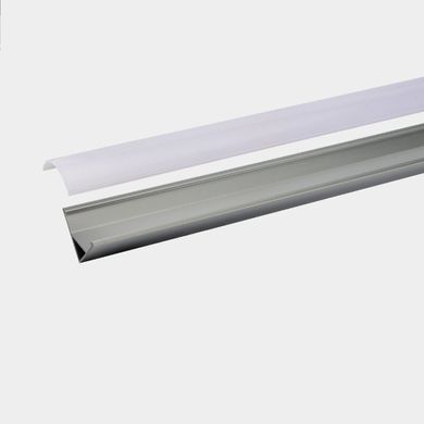 LED-профіль MLG кутовий LP3030 з розсіювачем, 2 метра