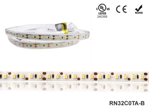 LED стрічка RISHANG 120-2835-12V-IP67 8,6W 630Lm 2700K 5м (RN32C0TA-B-SW)