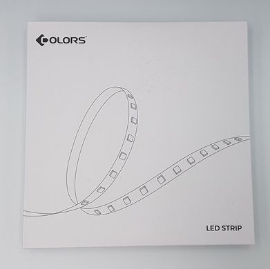 LED стрічка COLORS 144-2835-48V-IP33 5.4W 580Lm 4000K 5м (DS8144-48V-12mm)