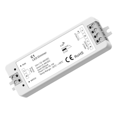 LED-димер DEYA 12-48VDC, 1,05-16,1W*1CH, PUSH-DIM (C1-350mA)