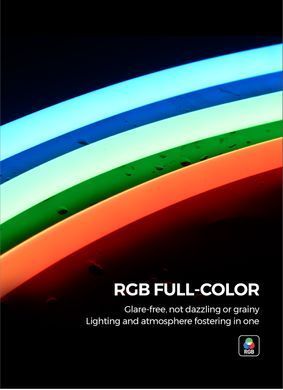Гнучкий неон COLORS 24V IP65 10W Green 5м (NNR25-G)