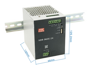 Блок живлення Mean Well на DIN-рейку 960W DC24V 40A (XDR-960E-24)
