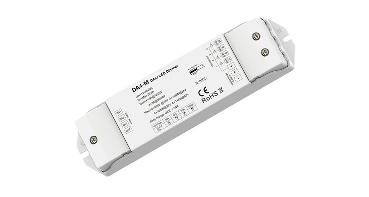 LED-контроллер DEYA DALI DT6/DT8 12-48VDC, 5A*4CH (DA4-M)
