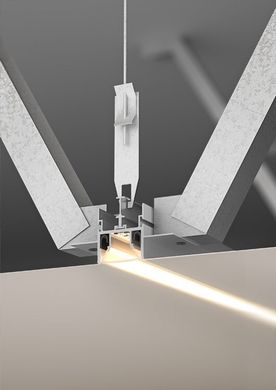 LED-профіль KLUS для натяжних стель FOLED, 3 метри (KLUS_A08332V1N_3)