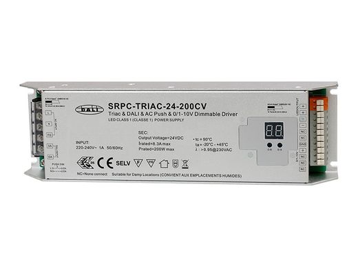 Димер DALI 8.32A*1CH 24V, 200W (SRPC-TRIAC-24-200CV)