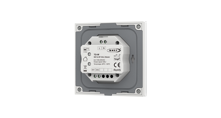 Сенсорная панель DEYA WiFi та RF DALI Master 5-в-1 (TD-W(white))