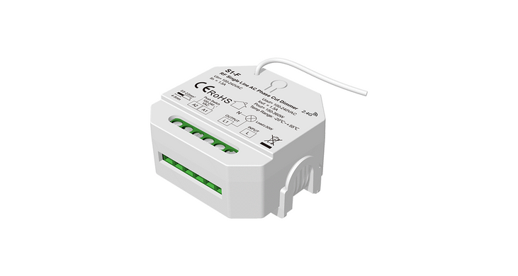 Диммер DEYA RF&nbsp;Single Line AC Phase AC100-240V, 1CH*1.5A, 150-360W (S1-F)