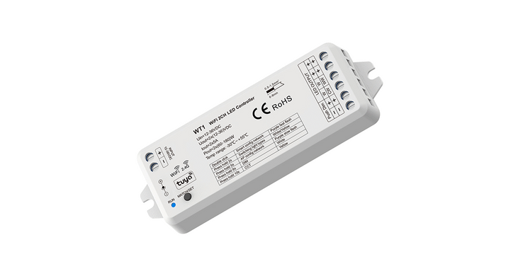LED-контроллер DEYA 12-36VDC, 5A*2CH(WT1)