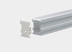 LED-профіль MLG підлоговий LP26211 з розсіювачем, 2 метра