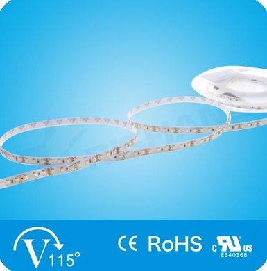 LED лента RISHANG 120-2835-12V-IP65 8.6W 630Lm 6500K 5м (RD60C0TA-B-W)