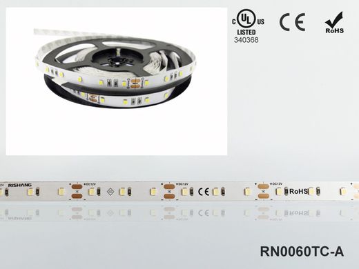 LED лента RISHANG 60-2835-24V-IP20 12W 956Lm 4000K 5м (RN0060TC-A-NW)