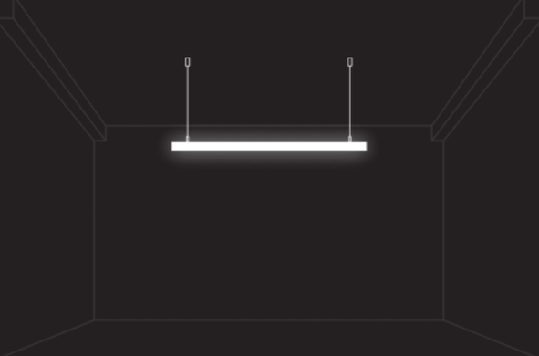 Підвіс для неону COLORS NNR25 Black (AS-NNR25LHX-0038-OB)