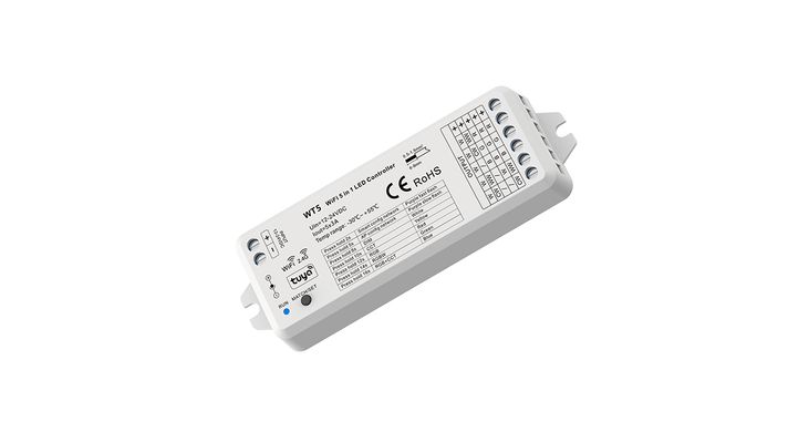 LED-контролер DEYA 12-24VDC, 3A*5CH(WT5)