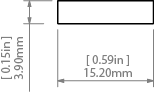 Рассеиватель HR-ALU матовый, 2 метра (KLUS_B17206M_2)