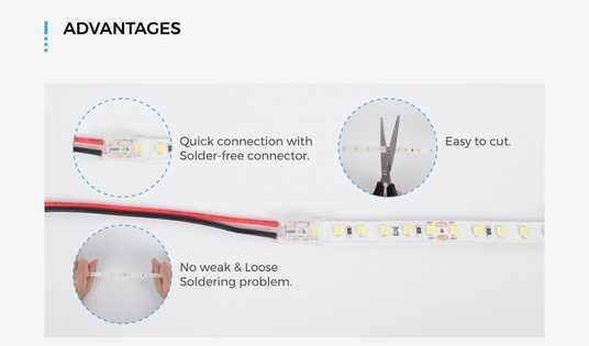 LED лента COLORS 120-2835-24V-IP20 8.8W 1040Lm 4000K 5м (DJ120-24V