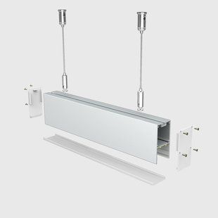 LED-профіль ALUMLED підвісний з розсіювачем 2м (LP35671_2)