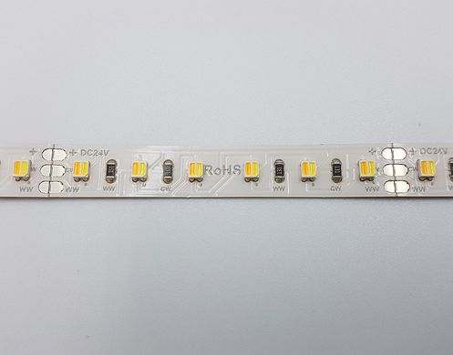 LED стрічка RISHANG 96-3528-24V-IP33 9W 2700K/6500K 5м (RD0096BC-B-MW)